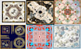 create scarf bandana shawl pattern design