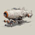 design spaceship, sci fi illustration and sci fi art