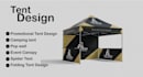 design professional canopy tent, feather flag ,table cover