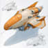 draw high quality spaceship concept