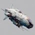 draw high quality spaceship concept
