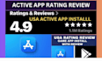 ai app development 500 IOS, android review user, mobile app development