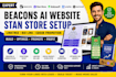 beacons ai website beacons ai store linktree bio link ebook promotion setup seos
