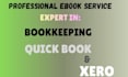 do e book, quick book and bookkeeping