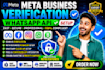 set up meta business manager, verify your business and integrate whatsapp API
