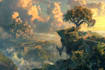 design amazing fantasy landscape