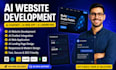 develop ai website, ai chatbot, ai web application, ai landing page design