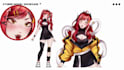 design and rig live2d vtuber model, 2d vtuber model, live 2d vtuber avatar