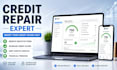 design a professional credit repair website with automation setup