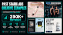 design supplement and wellness facebook ad creatives
