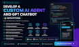 develop a custom ai agent and gpt chatbot with python