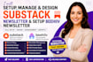 substack setup manage substack newsletter and setup beehiiv newsletter
