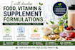 develop food, vitamin and supplement formulations