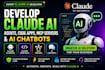 develop claude ai agents, claude code apps, website mcp servers and ai chatbots