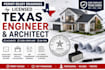 do permit ready drawing as licensed engineer in texas licensed architect