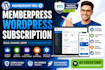 do membership pro member press wordpress subscription
