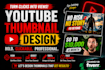 create professional ai youtube thumbnails with high CTR