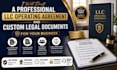 draft llc operating agreements and custom business legal document