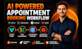 build vapi ai gohighlevel crm calendly appointment booking zapier workflow