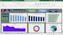 create an interactive dashboard in excel
