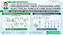 draw engineering pid diagrams and electrical single line diagrams