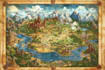 create detailed fantasy cartography game world maps