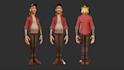 create a 3d character model