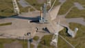 create 3d launch facility design, spaceport launch, rocket launch pad, aerospace