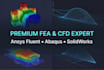 fea analysis, cfd simulation, structural stress analysis, thermal, ansys fluent
