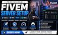setup txadmin and fivem vps server professionally