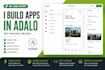 build no code app using bubble io adalo softr io flutterflow