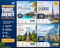 create travel agency social media posts in canva