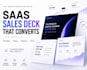 design a saas sales deck that coverts prospects