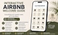 create an interactive airbnb welcome guide