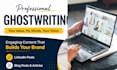 write engaging linkedin posts and thought leadership content for founders