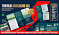 design trifold brochure, bifold, booklet, postcard, and rack card