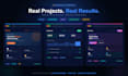 build a modern react and tailwind CSS website or landing page