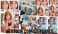 draw comic book pages, webcomic book illustration as comic book artist