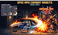 design custom rpg pixel art vfx and combat animations