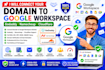 connect your domain godaddy namecheap cloudflare to google workspace gsuite