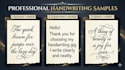 do hand writing assignment job and letters
