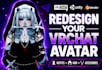 design vrchat avatar rigging toggles props weapons wearables assets packs