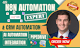 do n8n automation, pipedrive automation, workflow automation and ai integration
