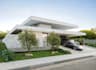 develop modern architecture house from 2d floor plan,cgi exterior carport render