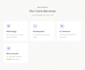 create  a responsive HTML css website