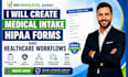 create medical intake hipaa forms and healthcare workflows