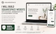 build squarespace website with booking, membership site and appointment system
