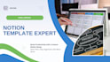 be your custom notion template expert notion website dashboard automation