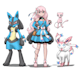 pokemon art from your own character