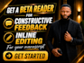 beta reader, romance beta reader, fantasy beta reader, manuscript critique